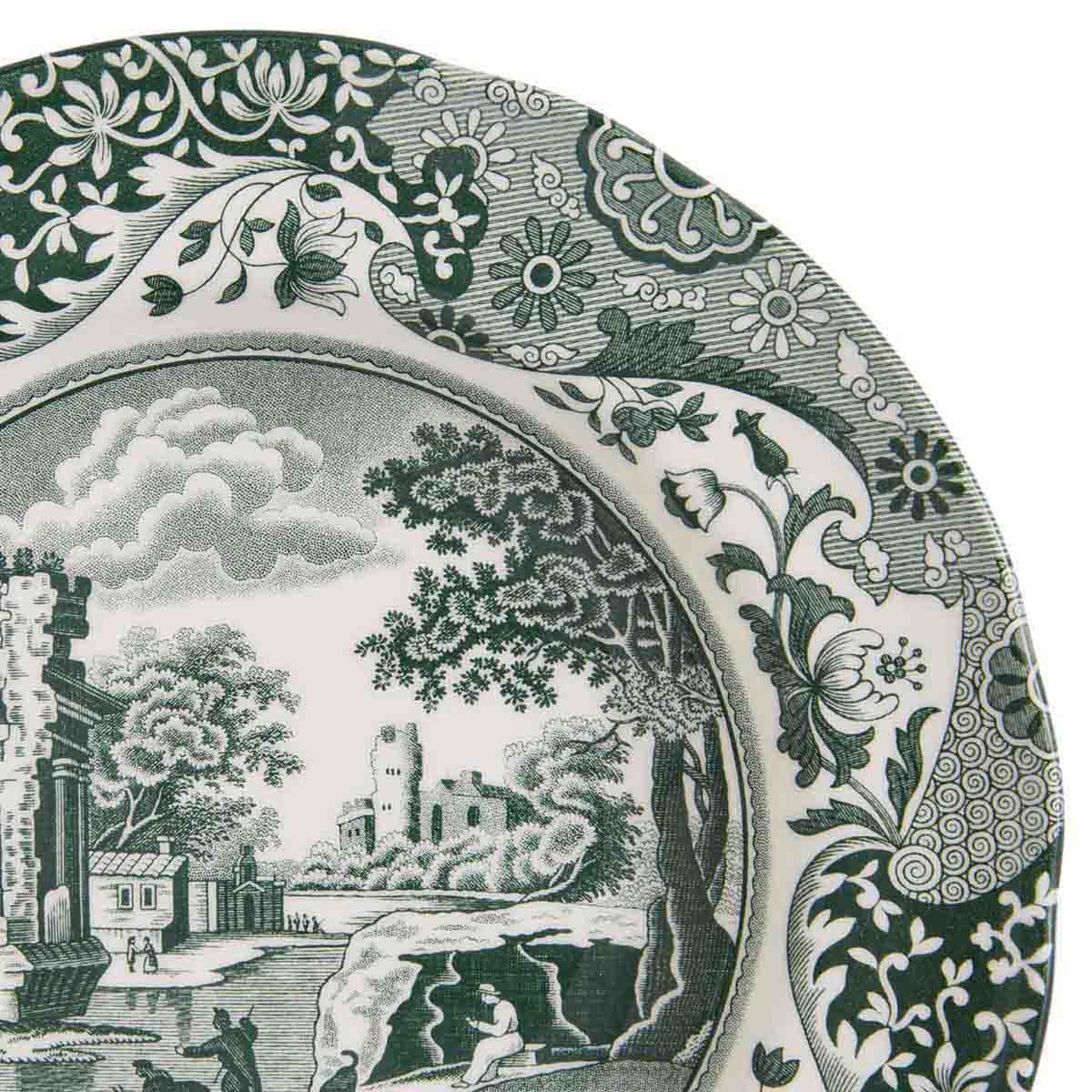 Heritage Green Italian Set of 4 Soup Plates image number null